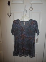 Ladies Lularoe Perfect Tee XSmall w Paparazzi Necklace&amp;2 Pair Earrings(20) - £17.24 GBP