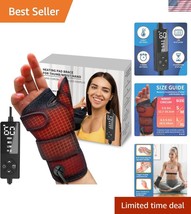 Soft Wrist Heating Pad with Thumb Support for Pain Relief - S/M &amp; L/XL S... - $48.00
