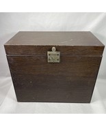 Vintage Metal Storage/File Safety Box Mid Century New York Factory - $447.54 MXN