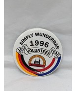 Simply Wunderbar 1996 16th Year Volunteer German Fest Pin 2&quot; - $79.19