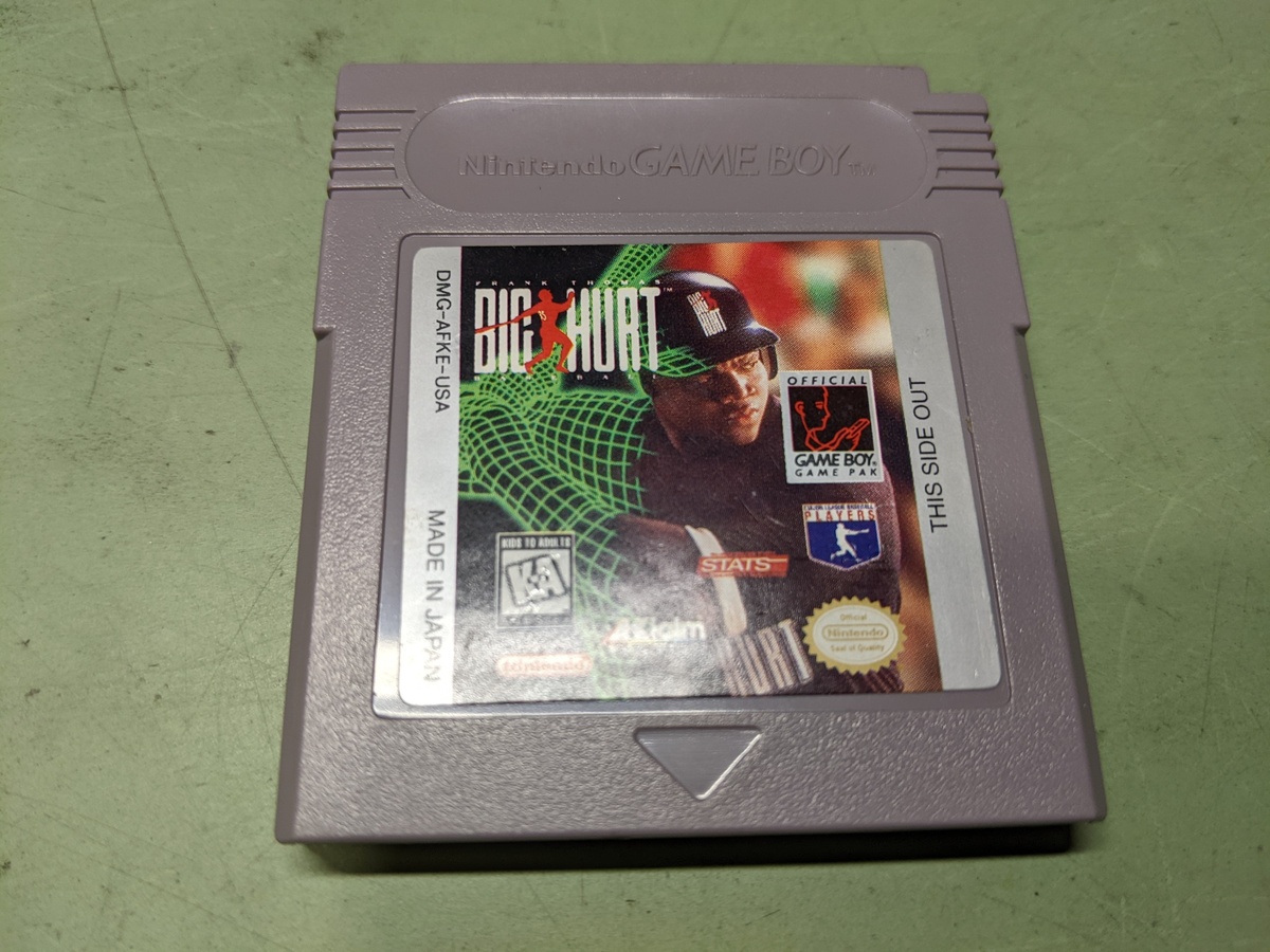 Frank Thomas Big Hurt Baseball Nintendo GameBoy Cartridge Only - $5.15