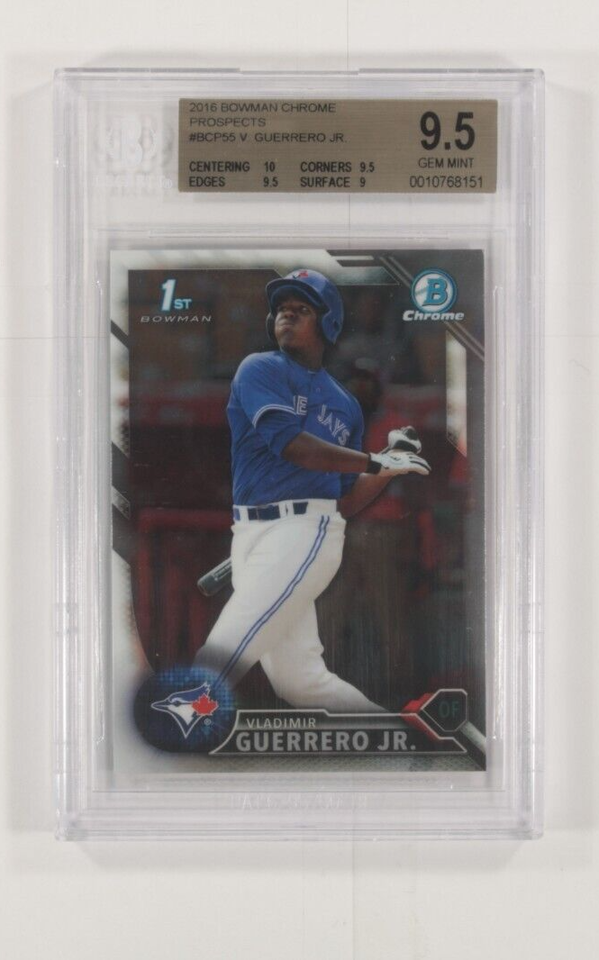 Authenticity Guarantee 
2016 Bowman Chrome Prospects Vladimir Guerrero Jr. BG... - $321.75