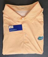 B. Draddy Sport Polo Florida Gators Mens 2XL XXL Orange stripes Shirt Ne... - $544.63 MXN