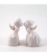 Schmid Brothers Figurine  Angels Kissing Bisque Japan Vintage 1960&#39;s 3.75&quot; - £7.97 GBP