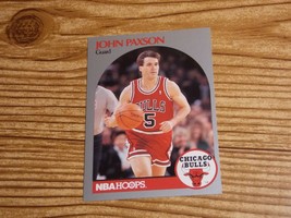 1990-91 NBA Hoops Basketball #67 John Paxson Chicago Bulls - £1.19 GBP