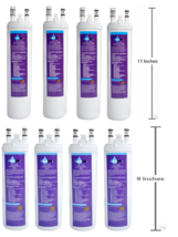 4 Pack Refrigerator Water Filter For ­ ULTRAWF 46­9999./ WF3CB, Pure Sou... - $58.04