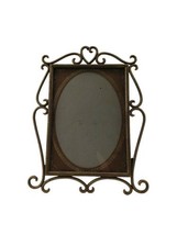 Ashleigh Manor Bronze Tone Metal Heart Picture Frame - $19.30