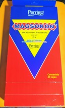 Magsokon Sulfato de magnesio Polvo 100% Laxante Salino † Wholesale 20ct - £79.91 GBP