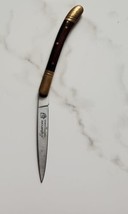 Vtg Esparcia Knife Made In Spain Spanish Toothpick Brass Bolsters Smooth Handle - £92.79 GBP