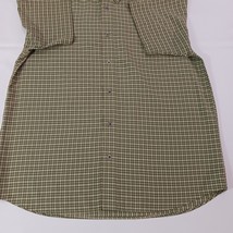 Columbia AM7837 Men's Green Plaid Short Sleeve Button-Up Shirt Size XL image 12