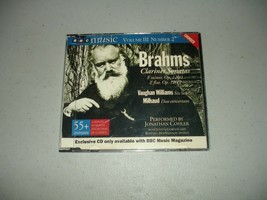 BBC Music Brahms Clarinet Sonatas Volume III Number 2 (CD, 1995) VG+, Te... - £4.73 GBP