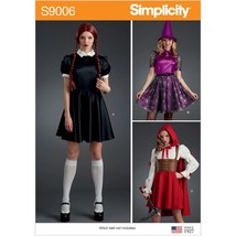 Simplicity Sewing Pattern 10724 9006 Misses Costume Witch Size 14-22 - £6.92 GBP