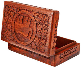 Great Birthday Gift Ideas Handmade Decorative Wooden Jewelry Box Jewelry Box 8 - £38.38 GBP