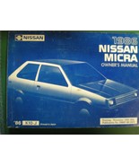 1986 NISSAN MICRA OWNERS OPERATORS MANUAL - £17.76 GBP