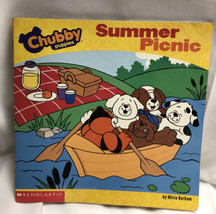 Summer Picnic Chubby Puppies 8x8 Paperback Children’s Book - £6.09 GBP