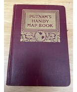 Putman&#39;s Handy Map Pocket Book 1920&#39;s Antique Book/Pre-Owned BKSHLF - $20.50 CAD