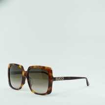 GUCCI GG0728SA 002 Havana 57-18-145 Sunglasses New Authentic - £196.44 GBP