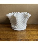 Westmoreland Milk Glass 1910-1919 English Hobnail Diamond Pinched Vase V... - €30,11 EUR