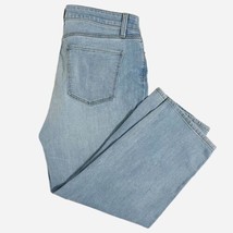Talbots Flawless Straight Crop Stretch Denim Light Wash Jeans Women Size... - £15.16 GBP