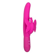 Posh 10 Function Silicone Fluttering Butterfly Vibe with Free Shipping - £78.48 GBP