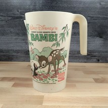 Walt Disney Bambi Plastic Coca Cola Coke Pitcher 50 oz 1500ml Plastic Ca... - $16.14