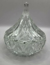 Hershey&#39;s Kisses Crystal Covered Candy Dish Cut New In Box 1995 Y2K Nost... - $17.95