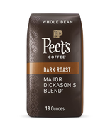 Peet&#39;S Coffee, Dark Roast Whole Bean Coffee - Major Dickason&#39;S Blend 18 ... - £15.02 GBP