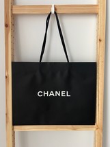 Chanel Shopping Empty Paper Gift Bag Black - £31.63 GBP