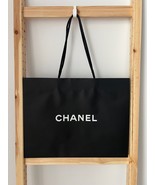 Chanel Shopping Empty Paper Gift Bag Black - $54.29 CAD