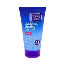 Clean and Clear Blackhead Clearing Daily Scrub, 150ml  - $7.00