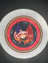 USMC Marines Poker Chip removable Golf Ball Marker - $162.43 MXN