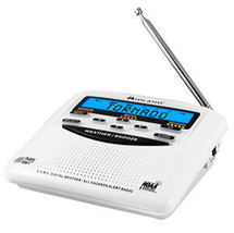 Midland WR-120 Emergency Weather Alert Radio with Alarm Clock  - White - $24.21