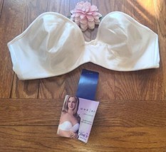 Vtg Vanity Fair 74-285 Strapless Underwire Bra 38B Tan Nude Second Skin ... - £14.95 GBP