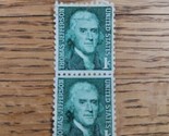 US Stamp Thomas Jefferson 1c Lot of 2 - $0.94