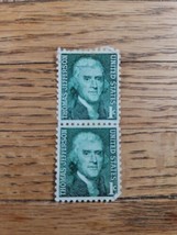 US Stamp Thomas Jefferson 1c Lot of 2 - £0.73 GBP