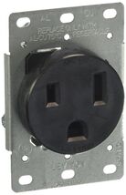 Leviton 5374-S00 50 Amp, 250 Volt, Flush Mounting Receptacle, Straight B... - $14.95