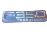 99-04 Ford F-350 Super Duty XLT Fender Emblem Nameplate F81Z-16720-SA Lo... - $16.19