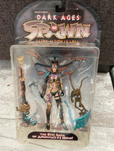 Vintage 1998 Todd McFarlane&#39;s Dark Ages Spawn The Skull Queen Action Figure - £15.97 GBP