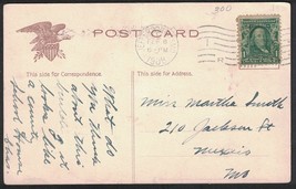 1908 US Postcard - Jefferson City, Missouri to Mexico, Missouri Q3 - £2.28 GBP