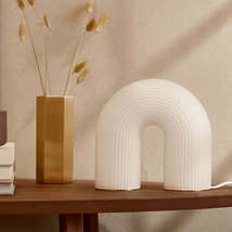 U-shaped Bedroom Bed Nordic Mid-ancient Cream Arch Table Lamp - $29,160.18