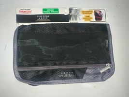 Mead Five Star Black XPANZ Pencil Pouch School Binder Storage Compartment - $5.98