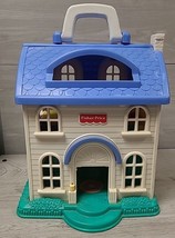 Vintage Fisher Price Little People Doll House 2511 Home Sweet Home 1996 - £11.79 GBP