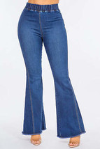 American Bazi High Waist Curvy Flare Jeans - $73.99