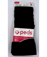 Peds Women&#39;s Trouser Socks Black 6 Pair Shoe Size 5-10 NEW Aroma Control - $21.93 CAD