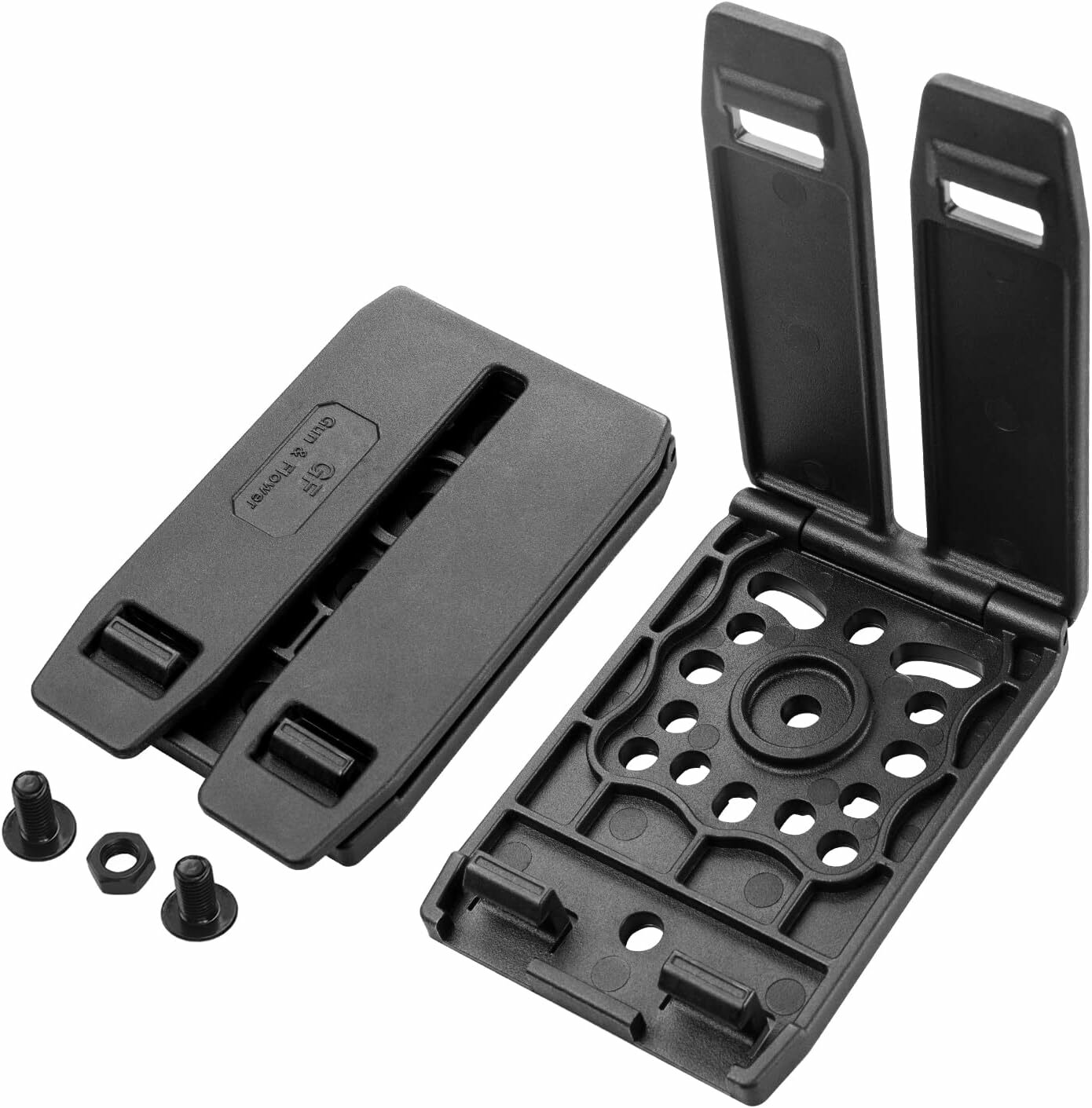 Gun &amp; Flower Molle Adapter, Polymer Modular Attachment For Gun, Pack - $38.94