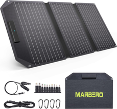  30W Foldable Solar Panel Portable Solar Charger with 12V QC3.0 USB, Typ... - £104.56 GBP