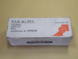 NAKAGAWA NTP 080-80 Epson TM-T80 Thermal Printer Roll TMT80 New - $96.87