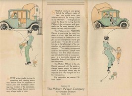 1918 MILBURN Wagon Company Brougham Electric Car Original Brochure - $57.42