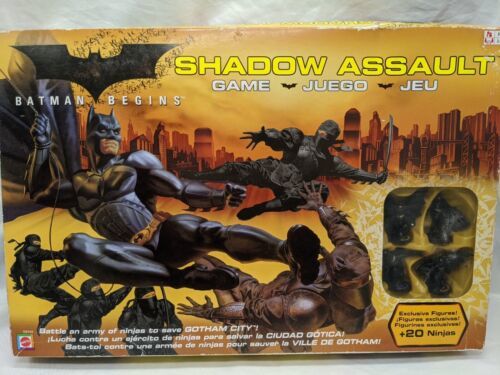 *95% COMPLETE* Mattel Batman Begins Shadow Assault Batman Vs La Liga De Sombras - £22.85 GBP