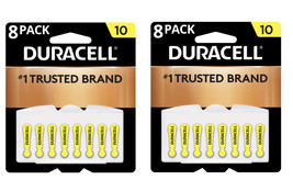 16 Pack Duracell Hearing Aid Batteries with Easy-Fit Tab, Size 10 - £13.47 GBP